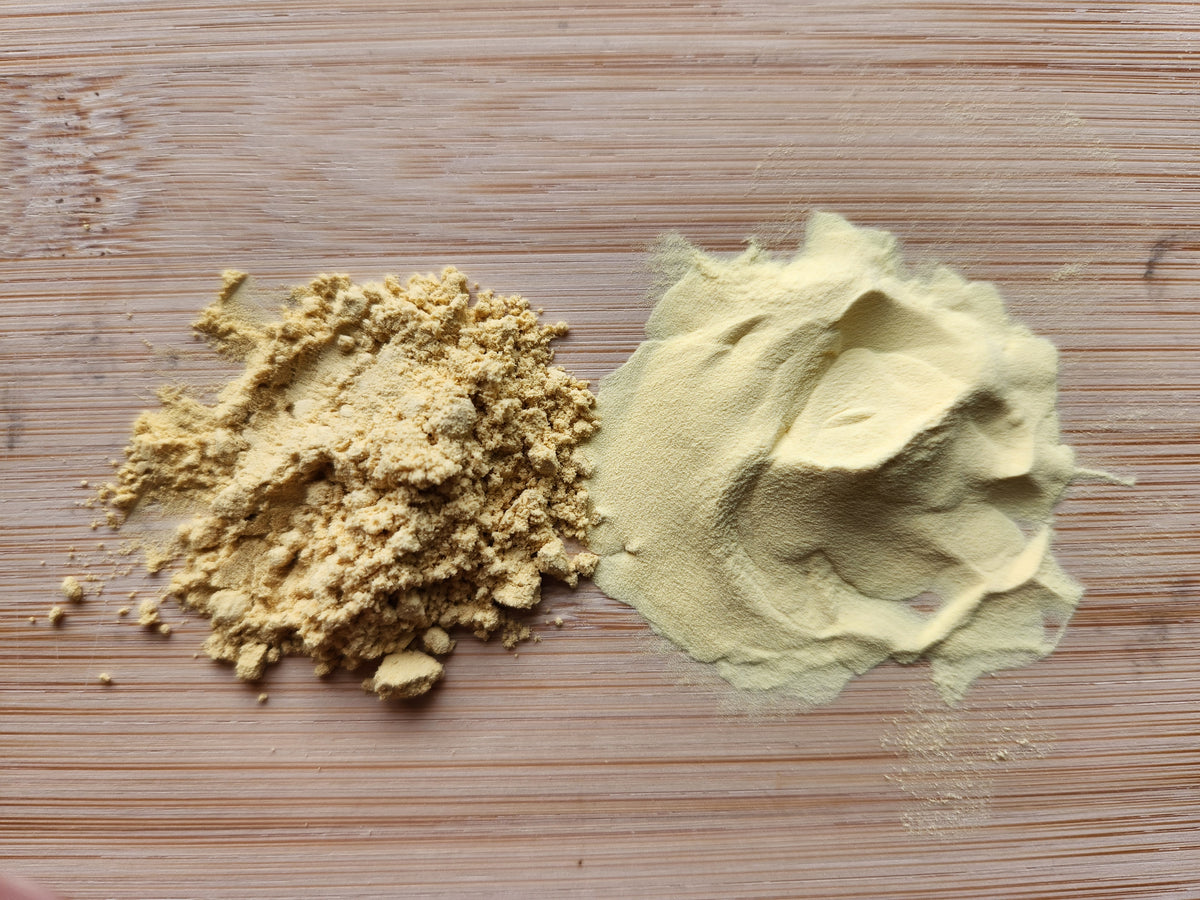 The purity of raw, pure pine pollen compared to the subpar Chinese cracked-cell wall pine pollen